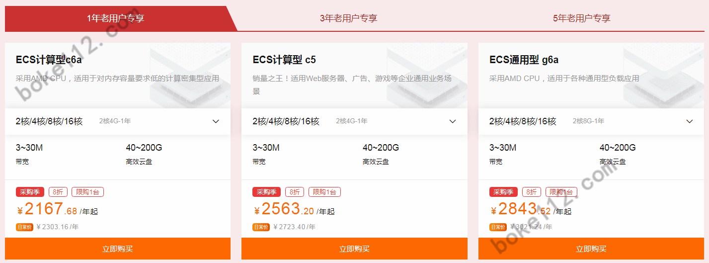 阿里云2021采购季爆款云服务器2核2G仅需86元/年(个人和企业同享)，可优惠续费3次 - 第2张 - 懿古今(www.yigujin.cn)
