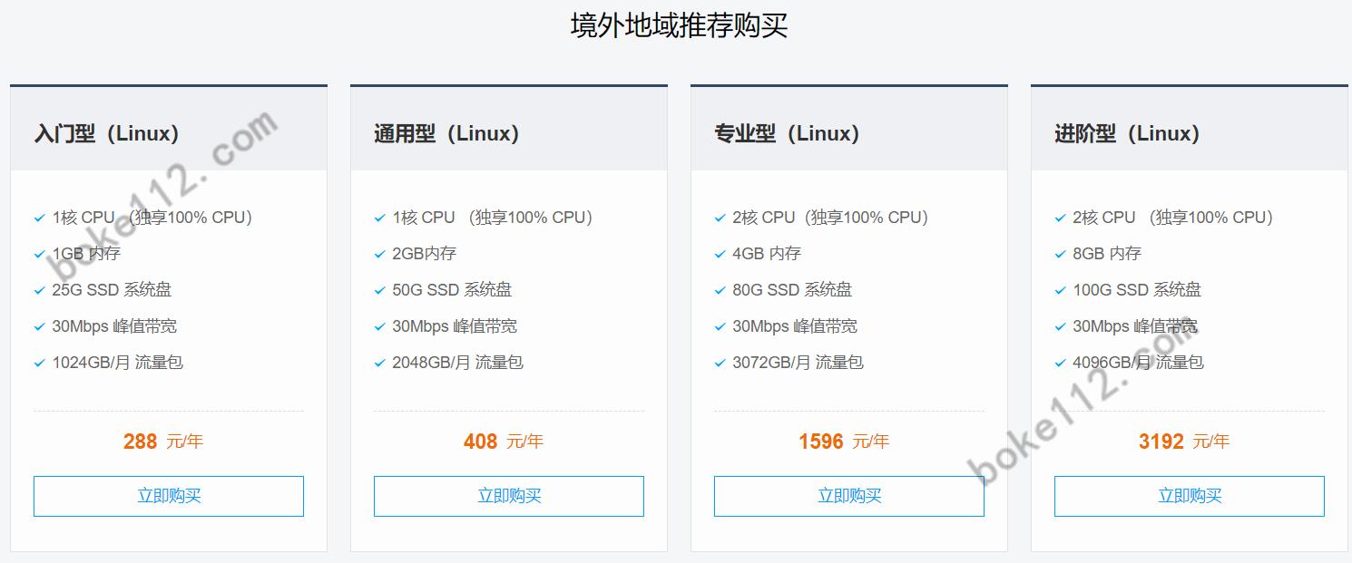 如何购买到腾讯云免备案海外的云服务器？附两个入口地址 - 第4张 - 懿古今(www.yigujin.cn)